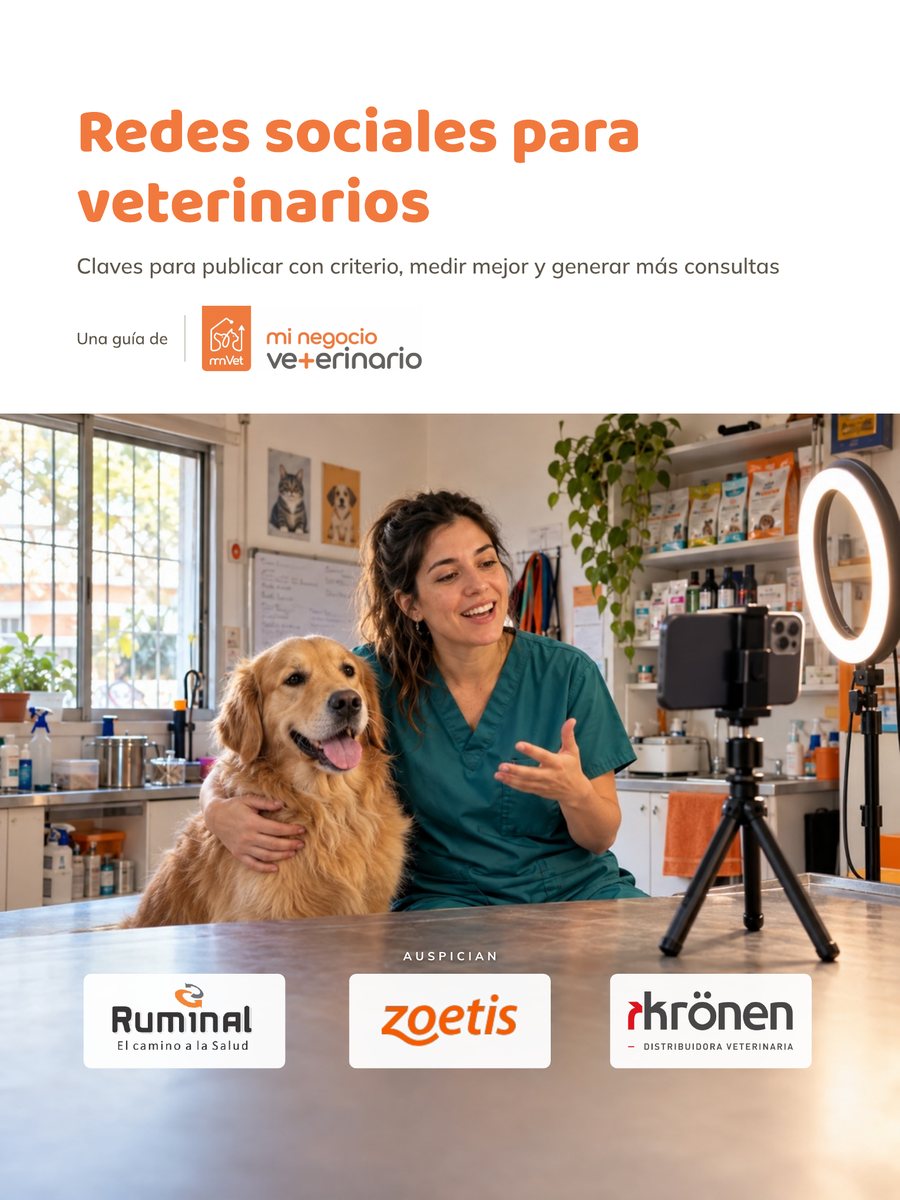 Portada: Redes sociales para veterinarios